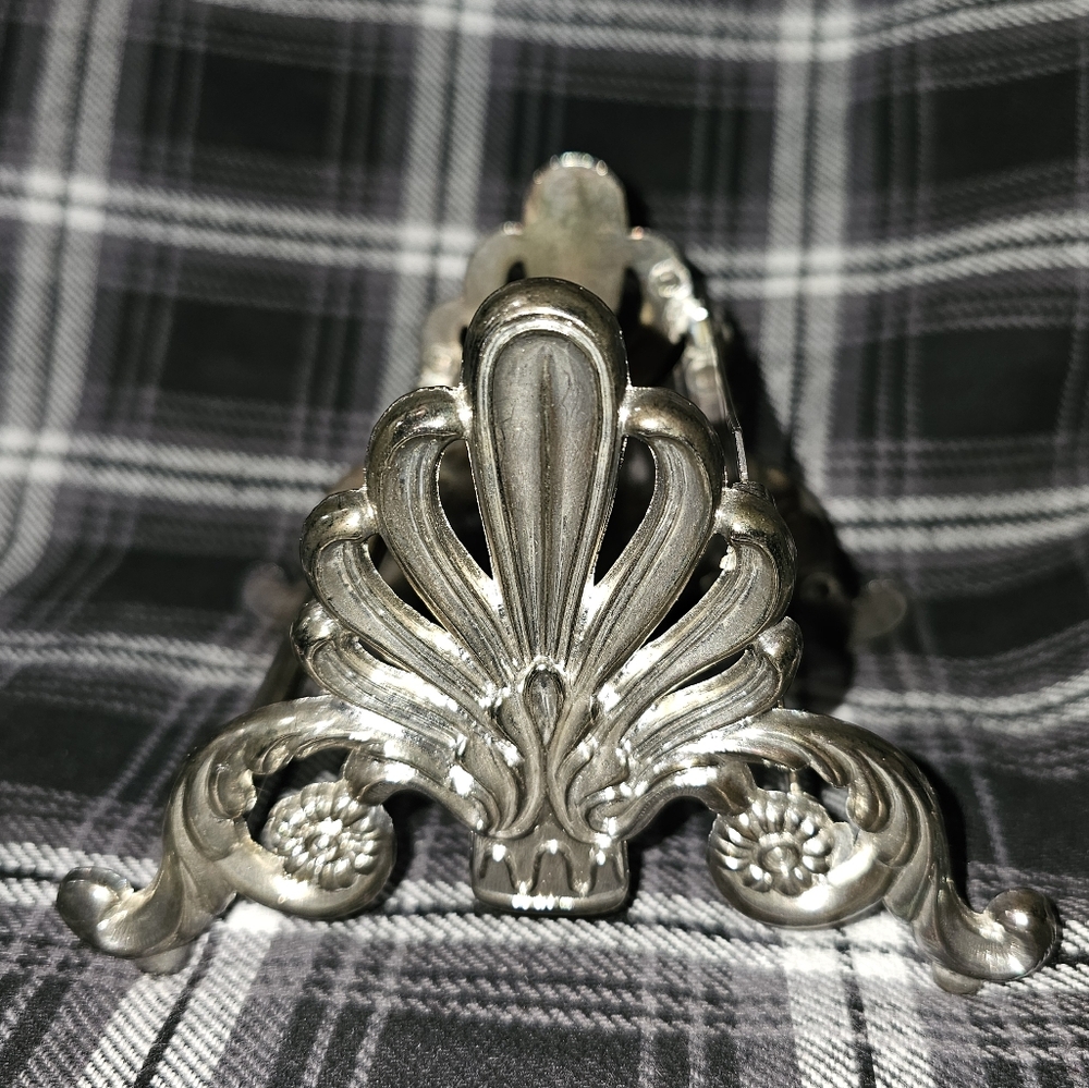 Vintage Knife Rest Silver Plated Zinc By Elegance | 12 Slots